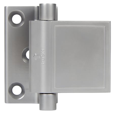 Brinks Commercial Brinks Zinc Satin Chrome Silver Door Stop Mounts to base trim 2.75 in. BC40092